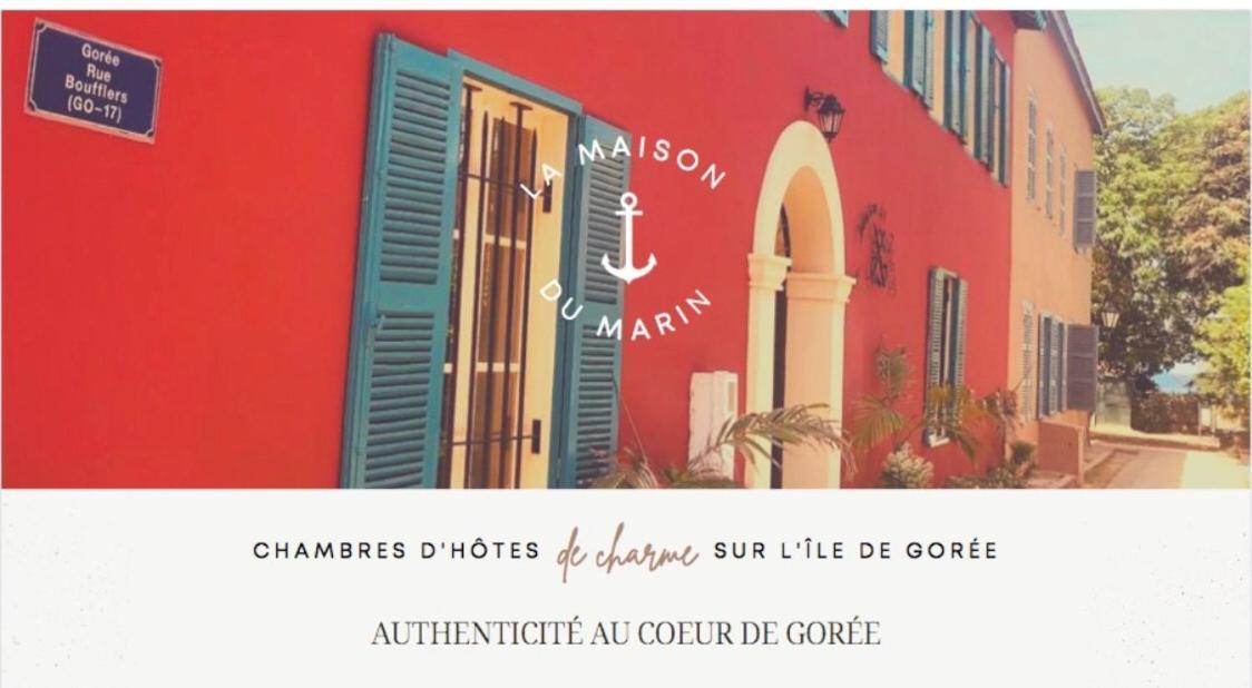 La Maison Du Marin Gorée Exteriör bild